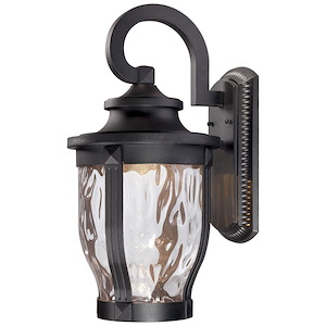 Great Outdoors - Merrimack - Led Outdoor Wall Mount In Traditional Style - 20 Inches Tall By 10 Inches Wide - 538702