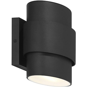 Lander Lane - 16W 2 LED Outdoor Wall Mount-7 Inches Tall and 7.5 Inches Wide - 1333203
