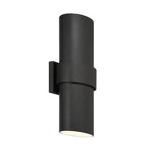 Lander Lane - 20W 2 LED Outdoor Wall Mount-17 Inches Tall and 7.5 Inches Wide - 1333204