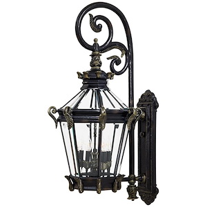 Great Outdoors - Stratford Hall - 40 Inch Five Light Outdoor Wall Lantern