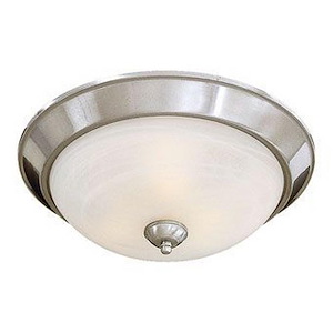 Paradox - 3 Light Flush Mount in Transitional Style - 6.5 inches tall by 15.5 inches wide