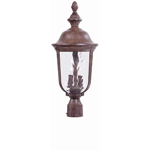 Great Outdoors - Ardmore - 2 Light Outdoor Post Mount In Traditional Style - 23.75 Inches Tall By 9.5 Inches Wide