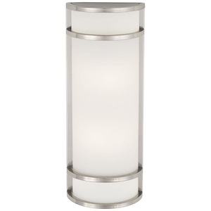 Great Outdoors - Bay View - 2 Light Outdoor Pocket Lantern In Contemporary Style - 20 Inches Tall By 8 Inches Wide - 538709