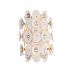 Niu - 2 Light Wall Sconce-15.75 Inches Tall and 11 Inches Wide - 1336530