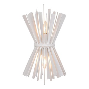 Confluence - 2 Light Wall Sconce-19.25 Inches Tall and 11.25 Inches Wide
