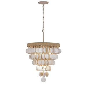 Aurelia's Cove - 8 Light Pendant-32.88 Inches Tall and 20 Inches Wide - 1336532