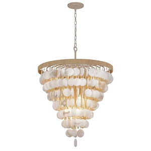 Aurelia&#39;s Cove - 12 Light Pendant-38.88 Inches Tall and 28.5 Inches Wide
