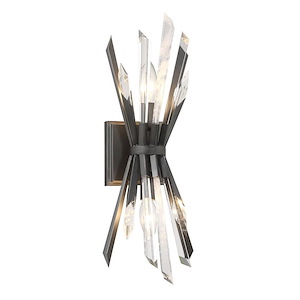 Elsa - 2 Light Wall Sconce-18.38 Inches Tall and 6.63 Inches Wide
