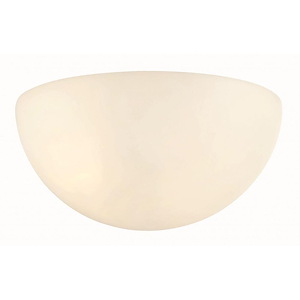 1 Light Wall Sconce-5.5 Inches Tall and 11 Inches Wide