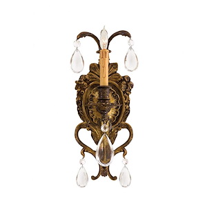 1 Light Wall Sconce-19 Inches Tall and 7 Inches Wide