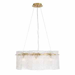 Brookstreet - 6 Light Pendant-11 Inch Tall and 29.5 Inch Wide - 1375741