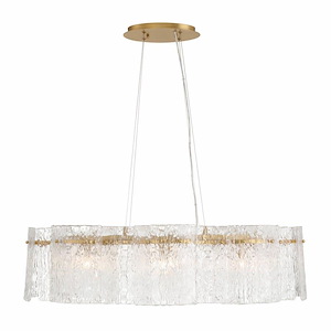 Brookstreet - 8 Light Pendant-11 Inch Tall and 27.5 Inch Wide - 1375742