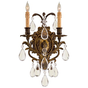 15.75 Inch Two Light Wall Sconce
