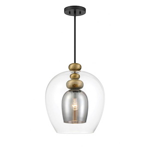 Amesbury - 1 Light Pendant-19 Inches Tall and 15.75 Inches Wide - 1287519