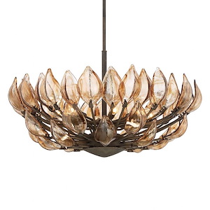 Arboles - 8 Light Pendant-18.5 Inches Tall and 32.75 Inches Wide