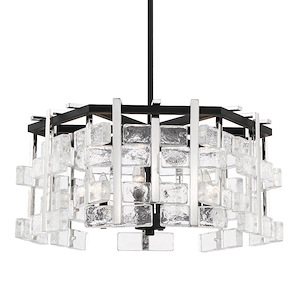 Painesdale - 6 Light Pendant-12 Inches Tall and 27.75 Inches Wide
