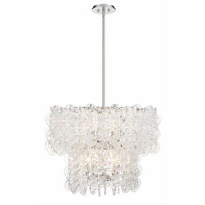 Taffinoe - 8 Light Pendant In 24.63 Inches Tall and 30.13 Inches Wide