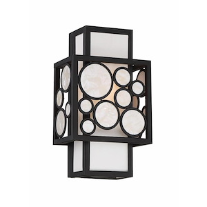 Mosaic - 1 Light Wall Mount In 14 Inches Tall and 8 Inches Wide