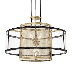 Soho - 4 Light Pendant In Contemporary Style-27 Inches Tall and 30 Inches Wide