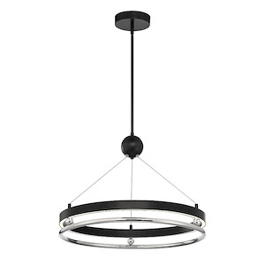 Grande Illusion - 39W 1 LED Pendant-23.75 Inches Tall and 25.25 Inches Wide - 1287684