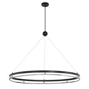 Grande Illusion - 90W 1 LED Pendant-24.5 Inches Tall and 61 Inches Wide - 1287506