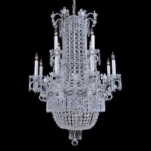 12 Light Chandelier-44.5 Inches Tall and 31.25 Inches Wide