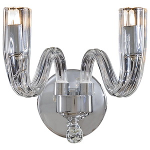 7 Inch Two Light Wall Sconce