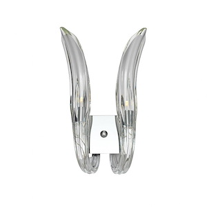 Cisne - 2 Light Wall Sconce-14 Inches Tall and 10 Inches Wide - 1287567