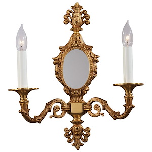 15.5 Inch Two Light Wall Sconce