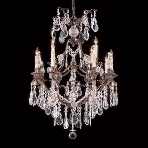 12 Light Chandelier In Traditional Style-40.5 Inches Tall and 31.5 Inches Wide