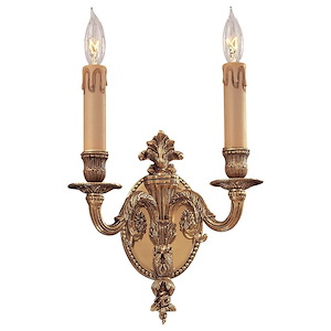 9 Inch Two Light Wall Sconce