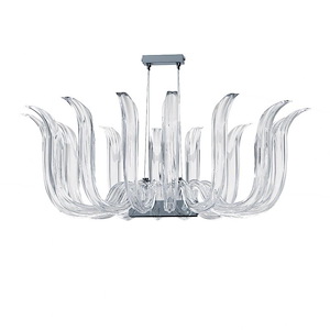 Cisne - 12 Light Pendant-23 Inches Tall and 41 Inches Wide - 1287670