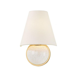 Marlena - 1 Light Wall Sconce-11.5 Inch Tall and 7.75 Inch Wide