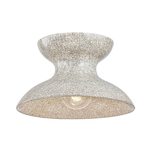 Carina - 1 Light Flush Mount-6.5 Inch Tall and 11 Inch Wide