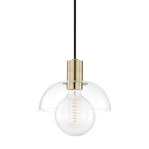 Kyla-One Light Pendant in Style-9 Inches Wide by 11 Inches High - 675073