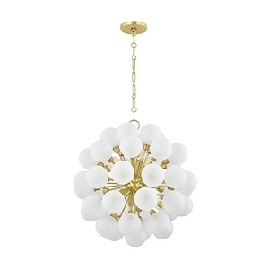 Antoneta - 6 Light Chandelier-21.25 Inch Tall and 20.5 Inch Wide - 1395521