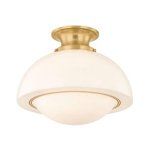 Celine - 1 Light Semi-Flush Mount-12.25 Inch Tall and 15 Inch Wide - 1395336