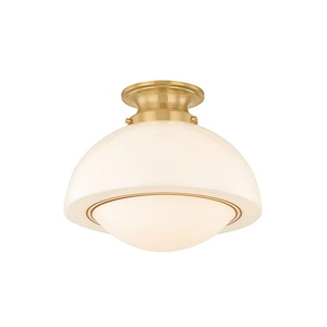 Celine - 1 Light Semi-Flush Mount-9.25 Inch Tall and 11 Inch Wide - 1395522