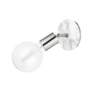 Chloe-Wall Sconce in Style-5 Inches Wide by 9.5 Inches High