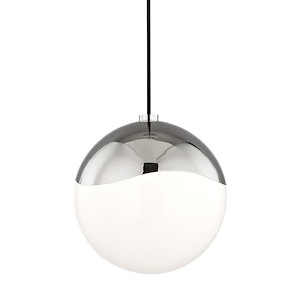 Ella-One Light Large Pendant in Style-10.5 Inches Wide by 11 Inches High - 675096