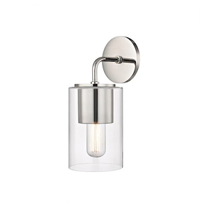 Lula-One Light Wall Sconce in Style-5.25 Inches Wide by 12.5 Inches High
