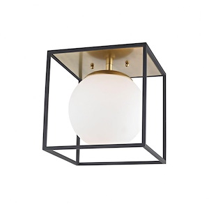 Aira-One Light Small Flush Mount in Style-9.5 Inches Wide by 9.5 Inches High - 675137