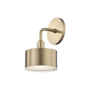 Nora-4W 1 LED Wall Sconce in Style-5.25 Inches Wide by 9 Inches High