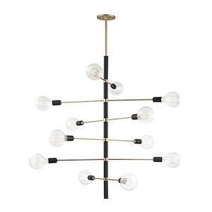Astrid-Twelve Light Chandelier in Style-36 Inches Wide by 44.5 Inches High