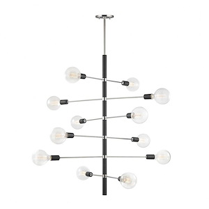 Astrid-Twelve Light Chandelier in Style-36 Inches Wide by 44.5 Inches High - 675172