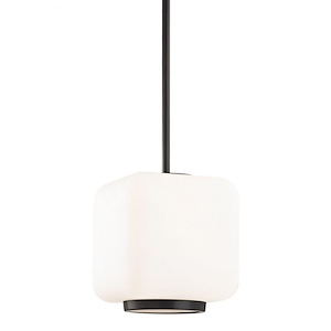 Jenny-One Light Large Pendant in Style-9.5 Inches Wide by 14.5 Inches High