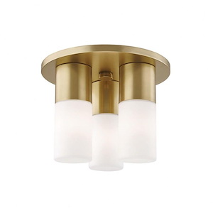 Lola-12W 3 LED Flush Mount in Style-9.25 Inches Wide by 7 Inches High - 735065