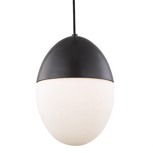 Orion-One Light Large Pendant in Style-10 Inches Wide by 15 Inches High
