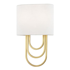 Farah-Two Light Wall Sconce in Style-8 Inches Wide by 13.5 Inches High