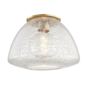 Maya-One Light Large Flush Mount in Style-12 Inches Wide by 8.25 Inches High - 735118